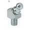 Hydraulic grease nipples H2, 45°, acc to DIN 71 412, hardened, galvanized, square version